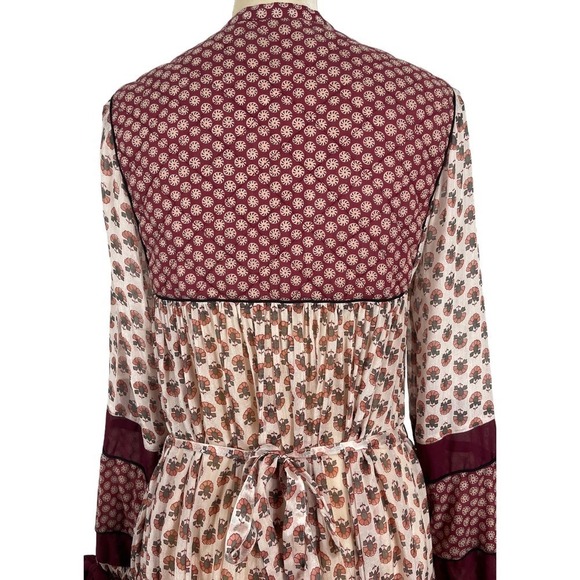 Scotch & Soda Boho Maxi Dress Small Cottagecore Prairie Vintage Inspired - Picture 11 of 16